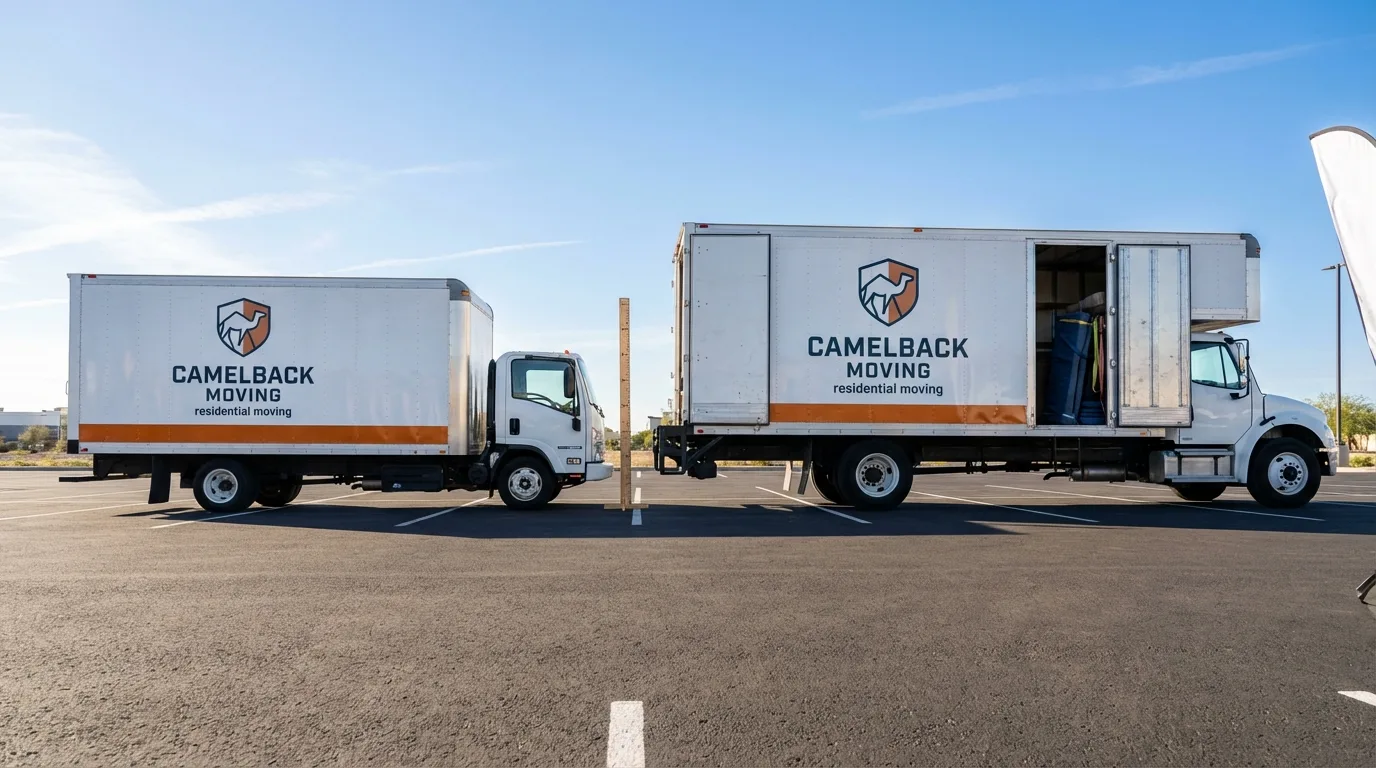 Moving truck size capacity guide in Lake Placid